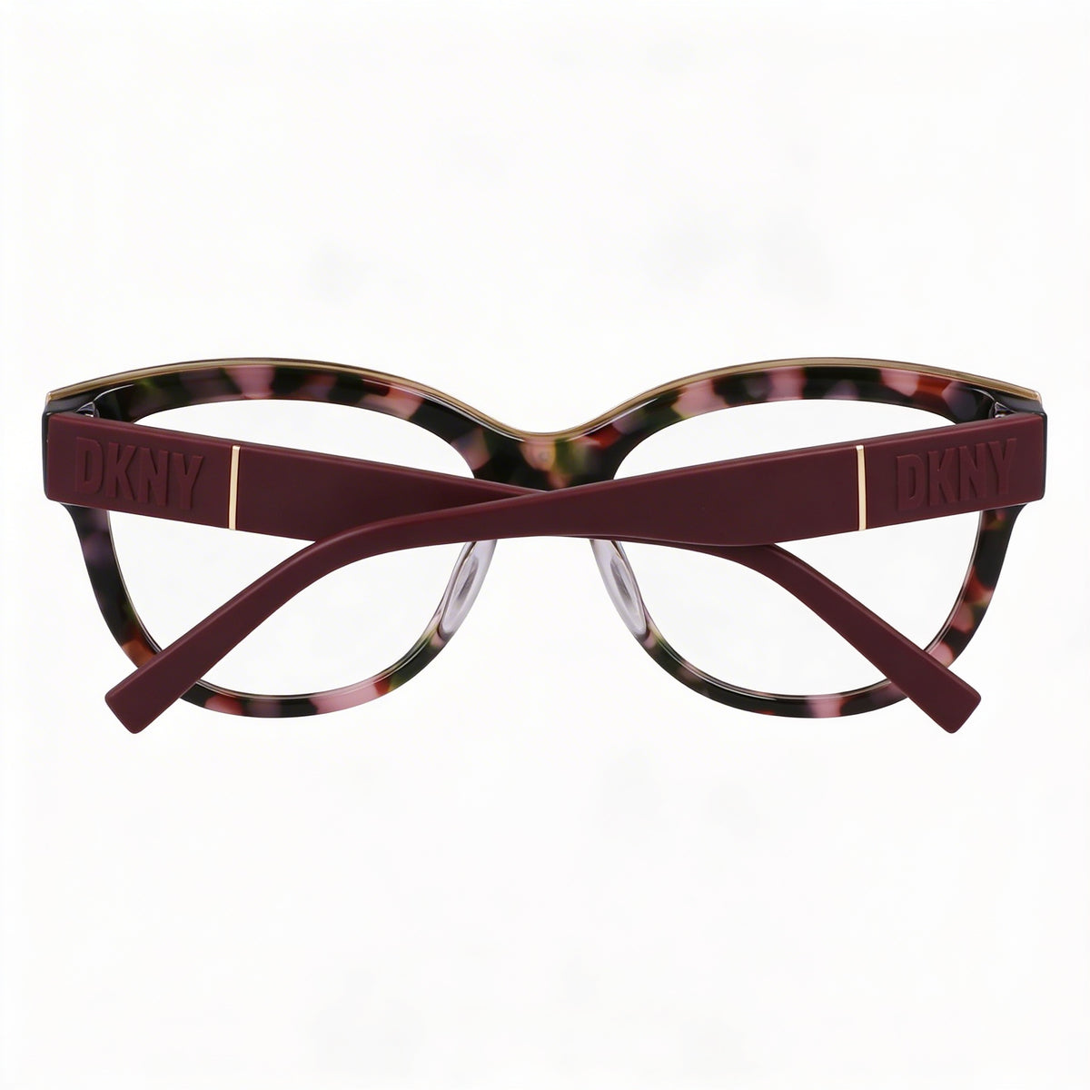 DKNY DK5064 Blush Tortoise Rectangle Eyeglasses for Women, 52mm, Photo 4