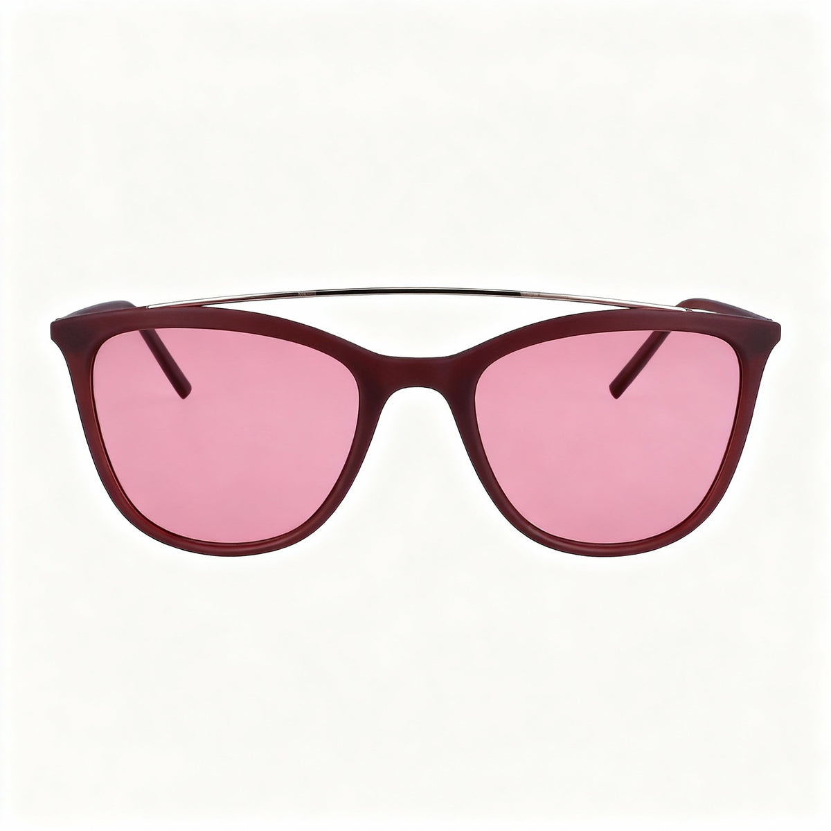 Gafas de sol rectangulares DKNY Dk506s color burdeos para mujer, 51 mm, Photo 2