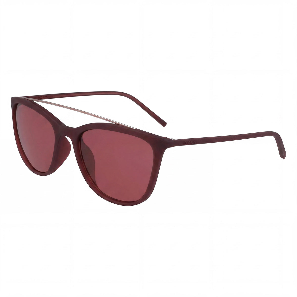 Gafas de sol rectangulares DKNY Dk506s color burdeos para mujer, 51 mm, Photo 1