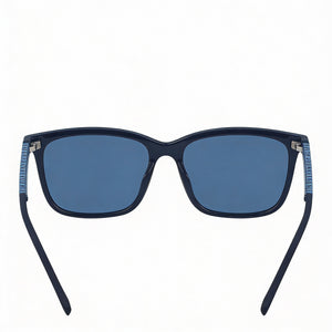 DKNY Dk510s Rectangle Sunglasses Women — side view, Non-Polarized Acetate lens