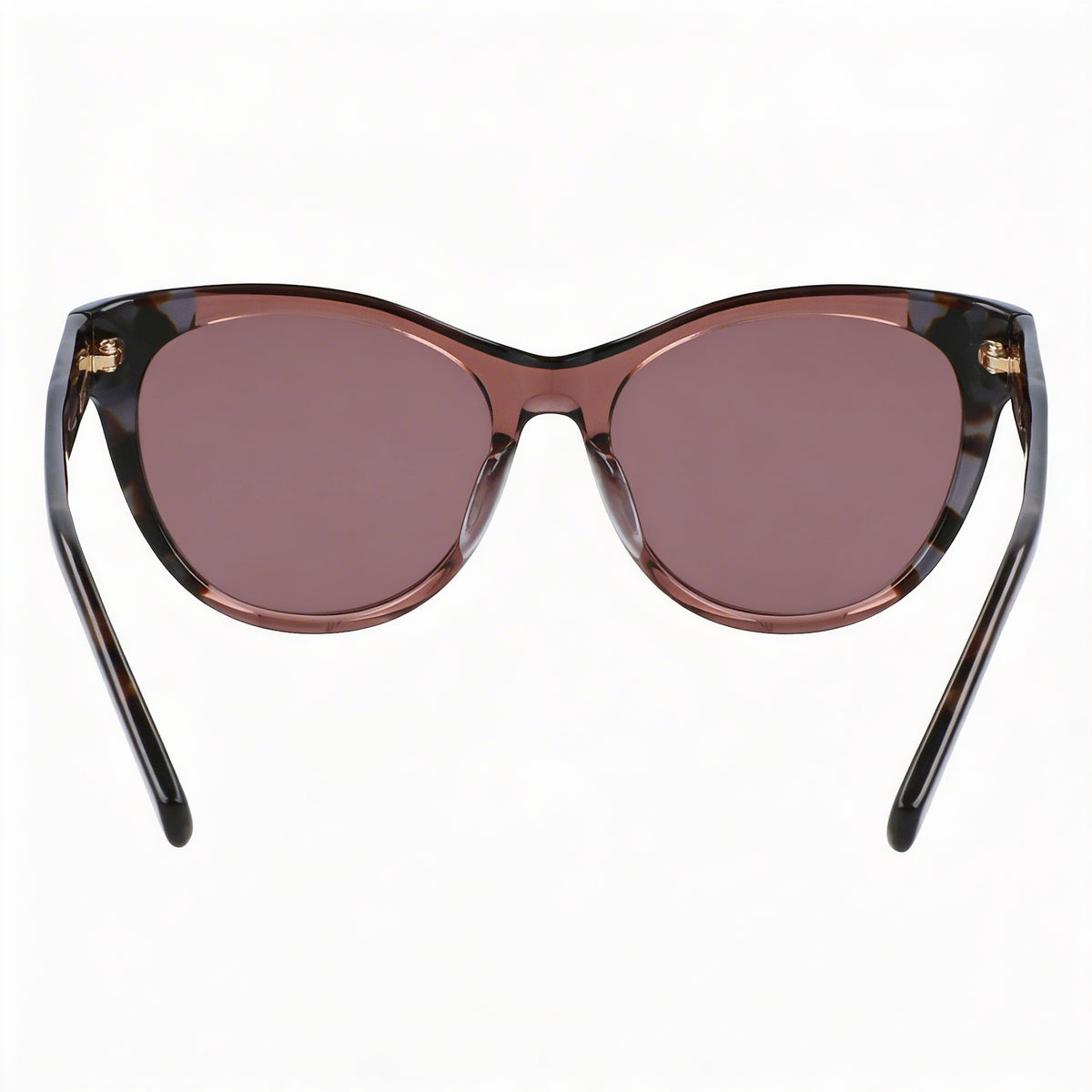 Gafas de sol para mujer DKNY Dk533s de ojo de gato, color negro con carey y malva, 52 mm, Photo 3