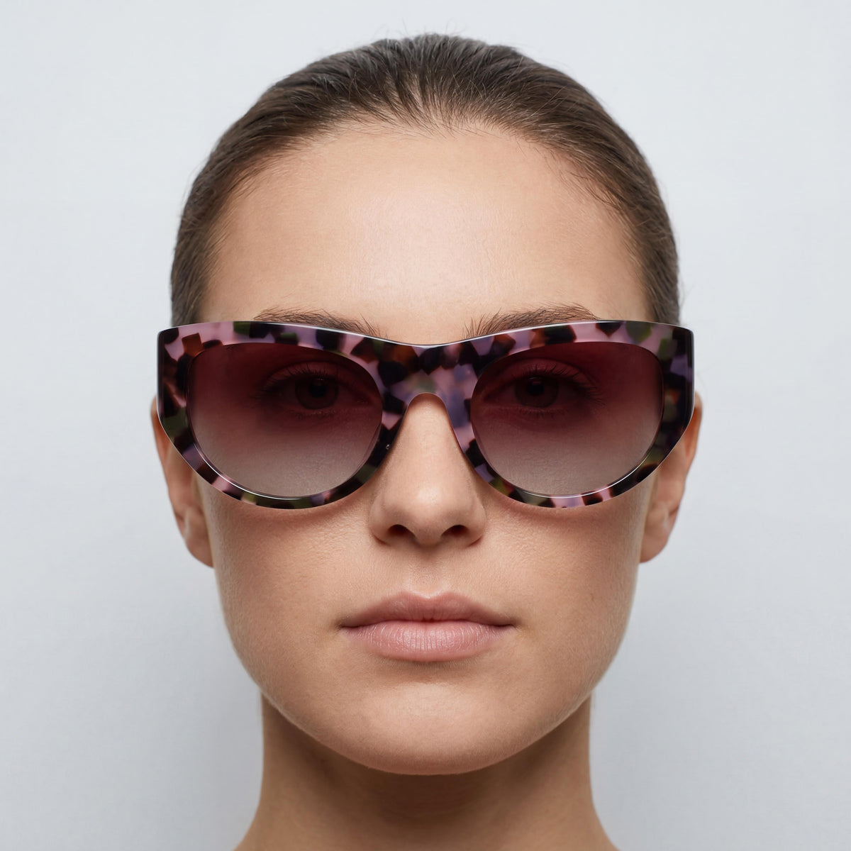 Gafas de sol ovaladas para mujer DKNY Dk550s Tortoise Roses, 53 mm, Photo 5