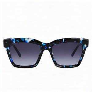 DKNY Dk551s Square Sunglasses for Women — front view, Plastic frame