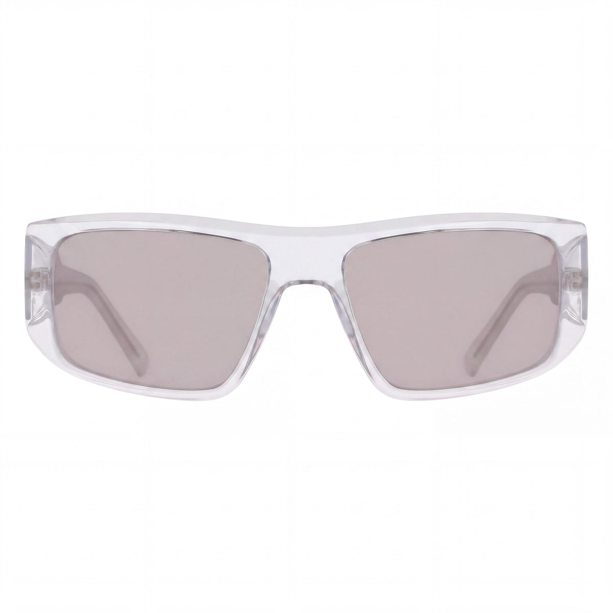 DKNY Dk555s Crystal Clear Rectangle Sunglasses for Women, 57mm, Photo 2