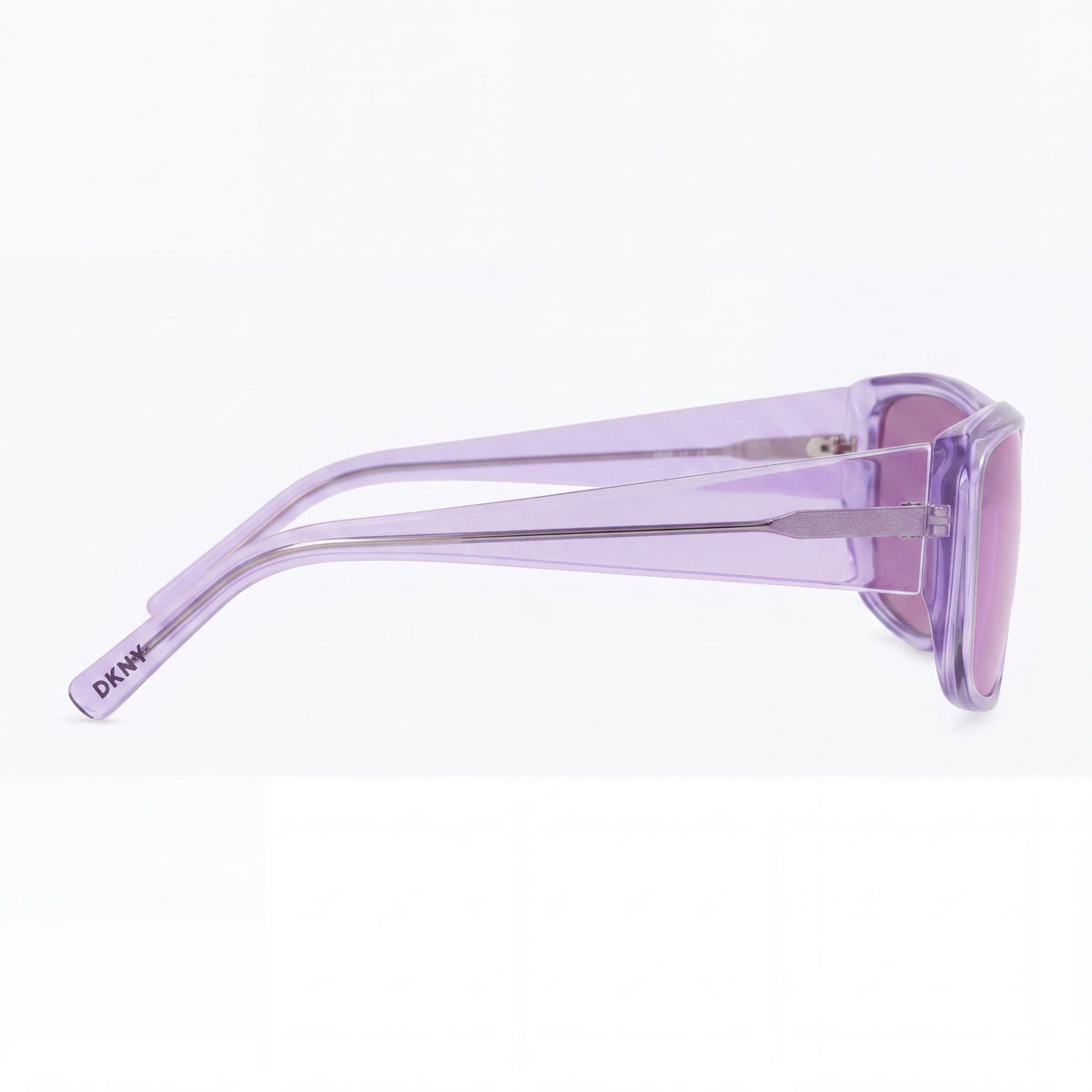 DKNY Dk555s Crystal Lilac Shield Sunglasses for Women, 57mm, Photo 2