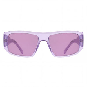 DKNY Dk555s Rectangle Sunglasses for Women — front view, Plastic frame