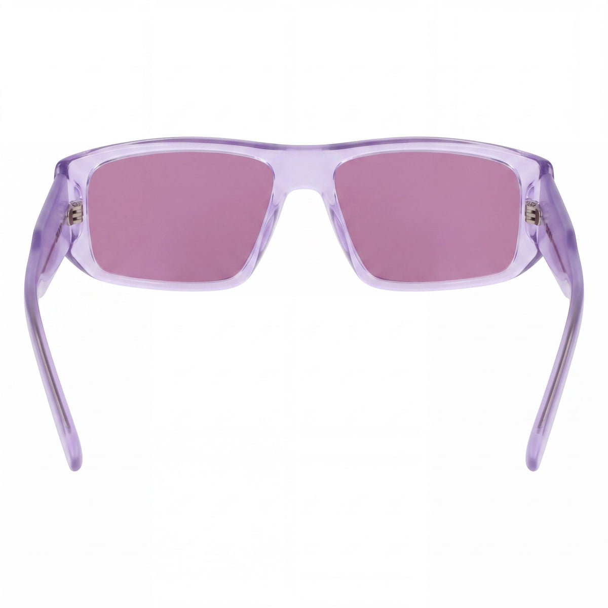 Gafas de sol rectangulares DKNY Dk555s color lila cristal para mujer, 57 mm, Photo 4