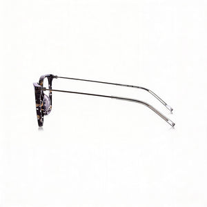 DKNY Dk7008 Rectangle Eyeglasses Unisex — front view, Alloy Steel