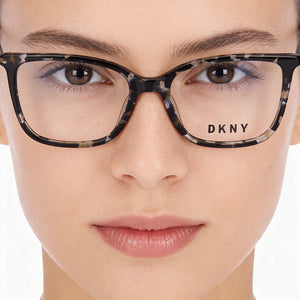 DKNY Dk7008 Havana Eyeglasses Unisex — lifestyle wear, evening writing and desk work