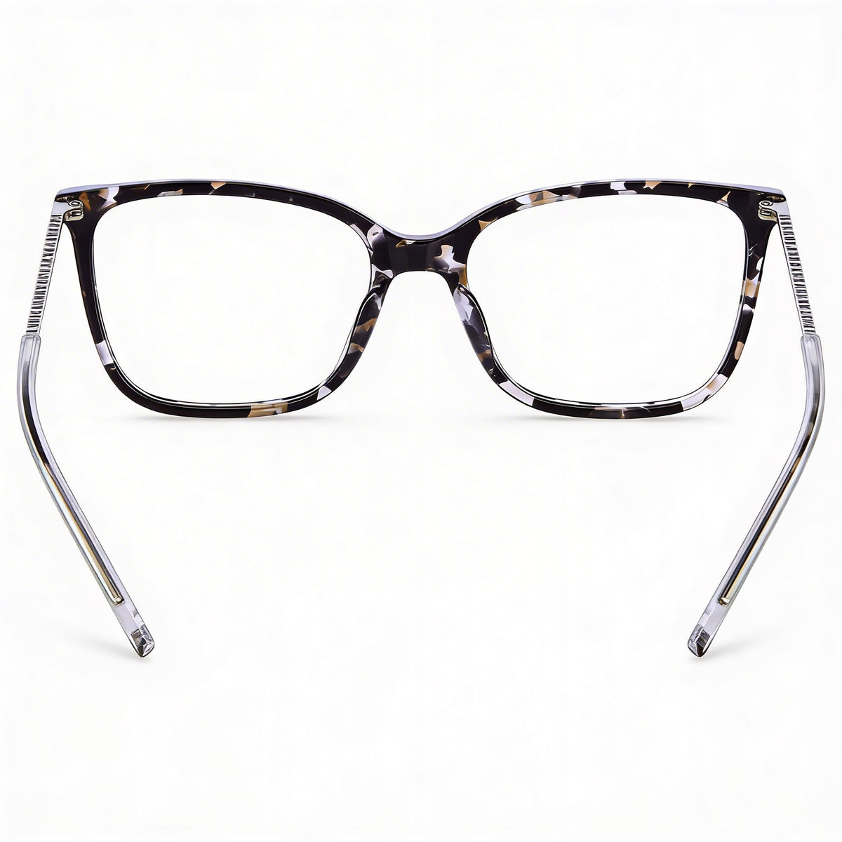 DKNY Dk7008 Gafas Rectangulares Unisex Negro Havana, Acero Aleado 52mm, Photo 3