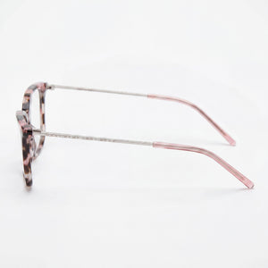 DKNY DK7008 Square Eyeglasses Unisex — front view, Alloy Steel