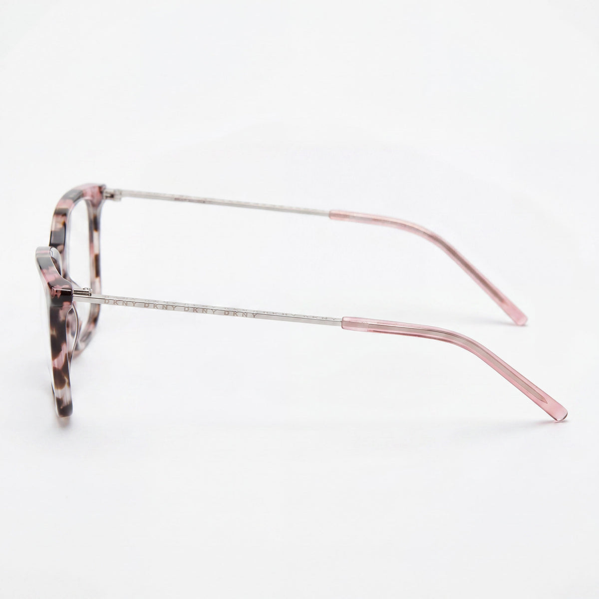 DKNY DK7008 Gafas Cuadradas Rosas Tortoise Unisex, Acero Aleado 52mm, Photo 2