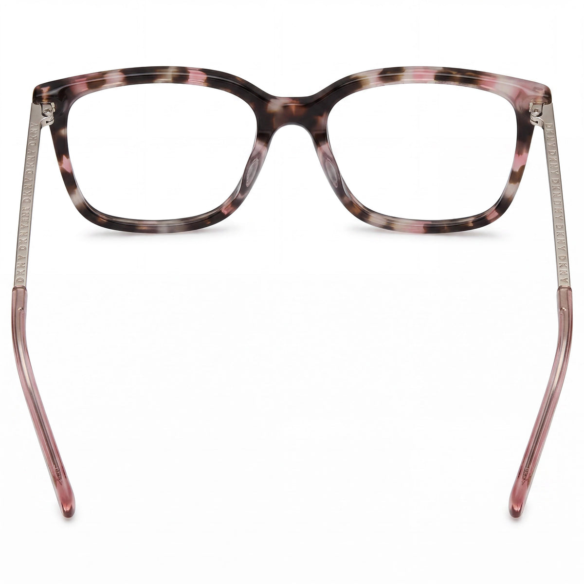 DKNY DK7008 Gafas Cuadradas Rosas Tortoise Unisex, Acero Aleado 52mm, Photo 3