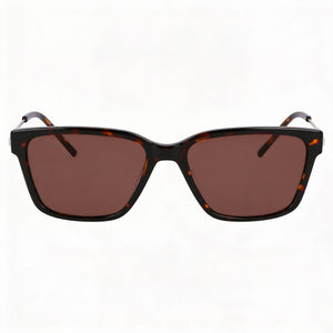 DKNY Dk713s Rectangle Sunglasses for Women — front view, Plastic frame