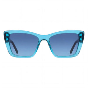 DKNY Modern Rectangle Sunglasses for Men — front view, Plastic frame