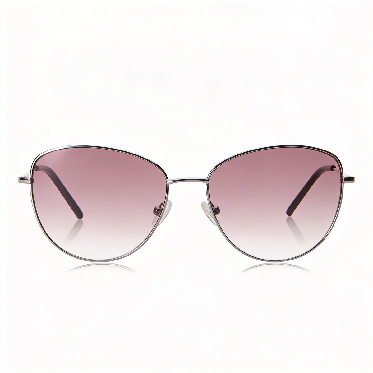 Gafas de sol DKNY DK103S ovaladas de metal color ciruela para mujer, 56 mm, Photo 2