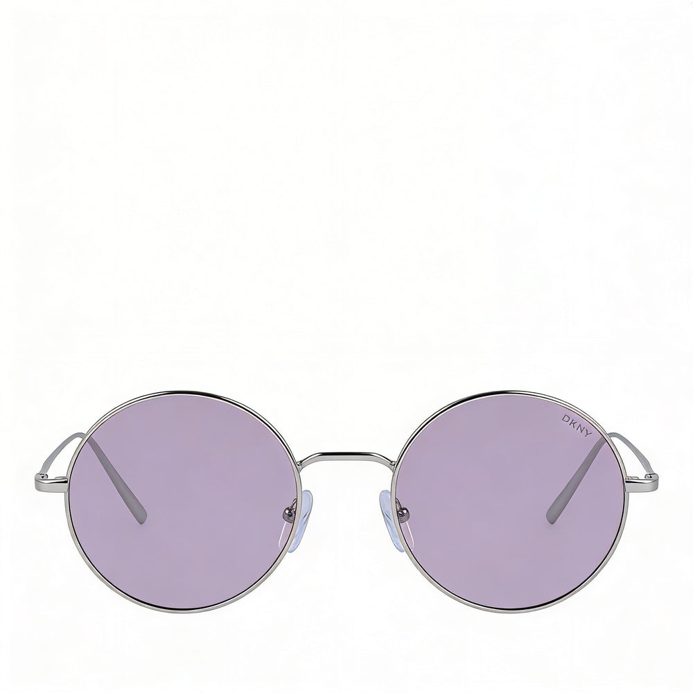 DKNY Round Sunglasses for Women — front view, Plastic frame
