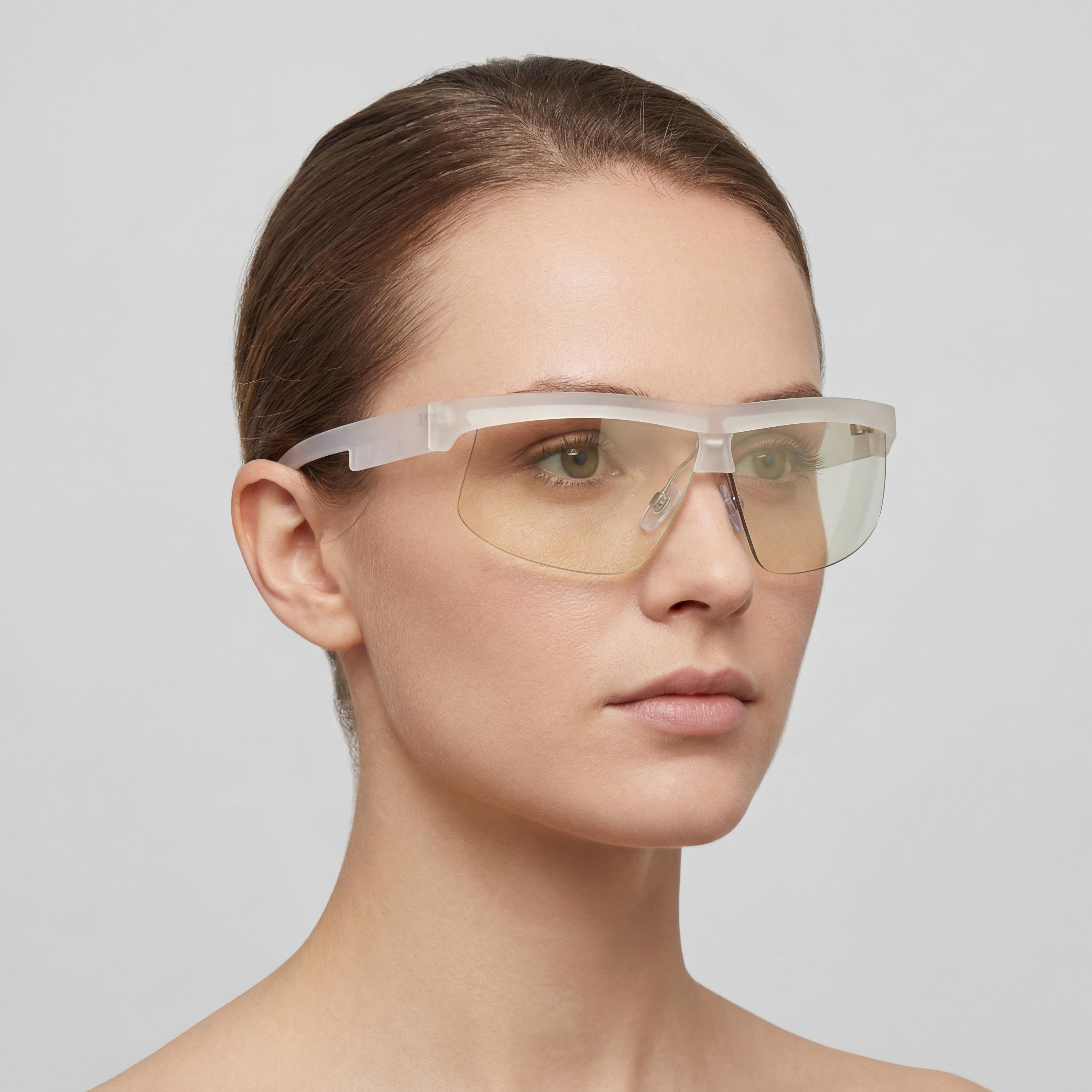 Gafas de sol DKNY Wrap Crystal Shield para mujer, Photo 3