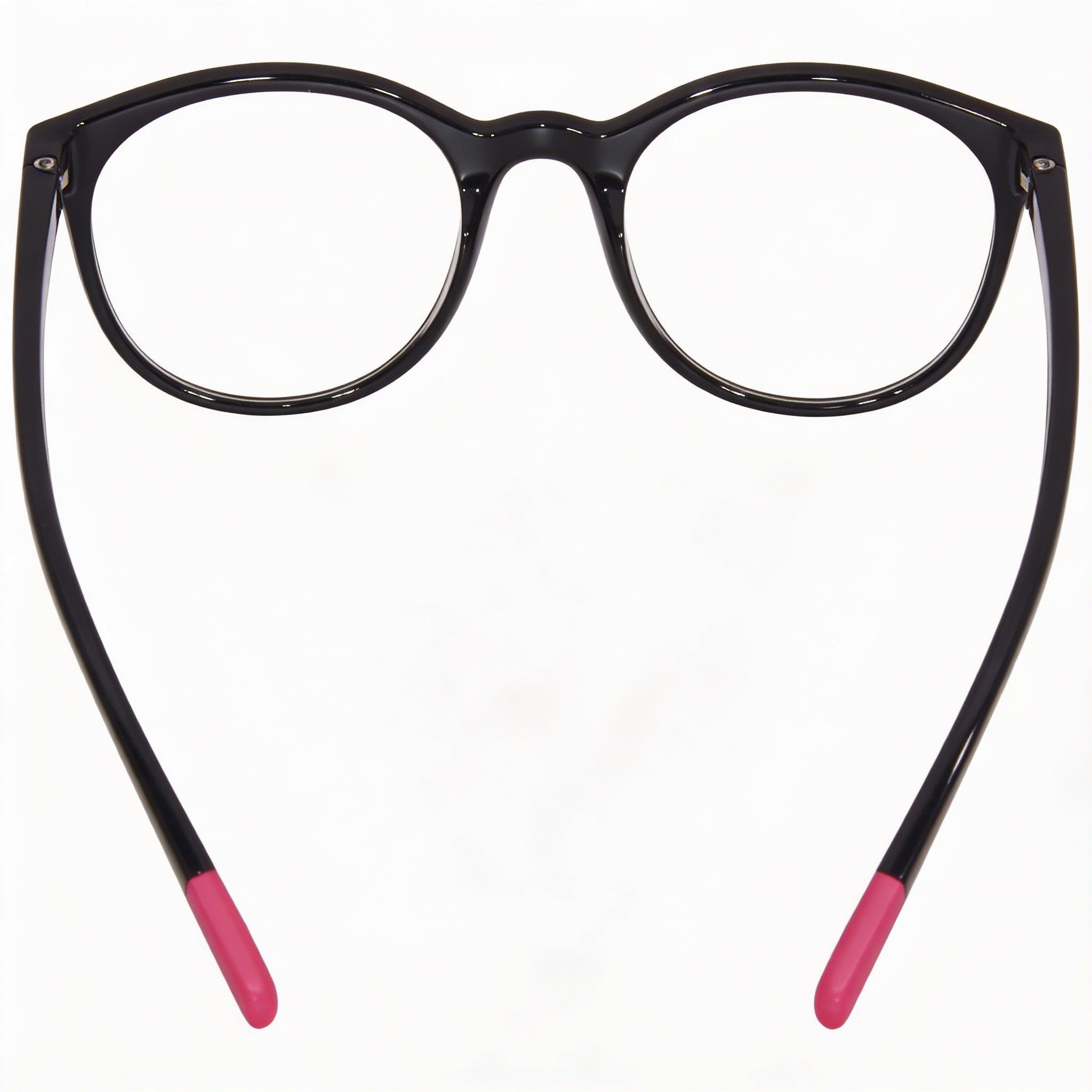 Gafas para mujer Dolce & Gabbana DX5095 redondas negras y rosas, Photo 3