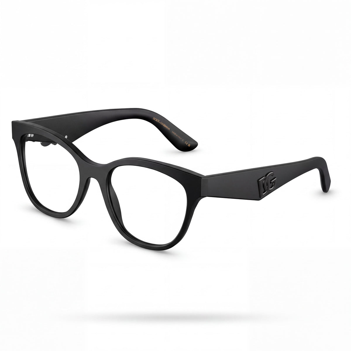 Dolce & Gabbana 3371 Square Matte Black Eyeglasses for Men, Photo 1
