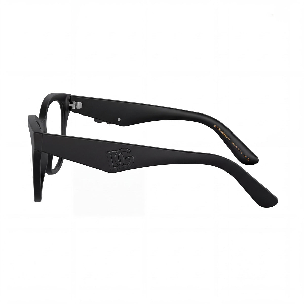 Dolce & Gabbana 3371 Square Matte Black Eyeglasses for Men, Photo 3