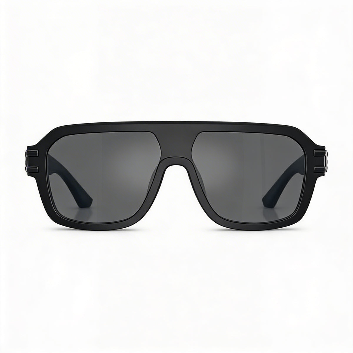 Gafas de sol de aviador Dolce & Gabbana negras mate para hombre, 27 mm, Photo 2