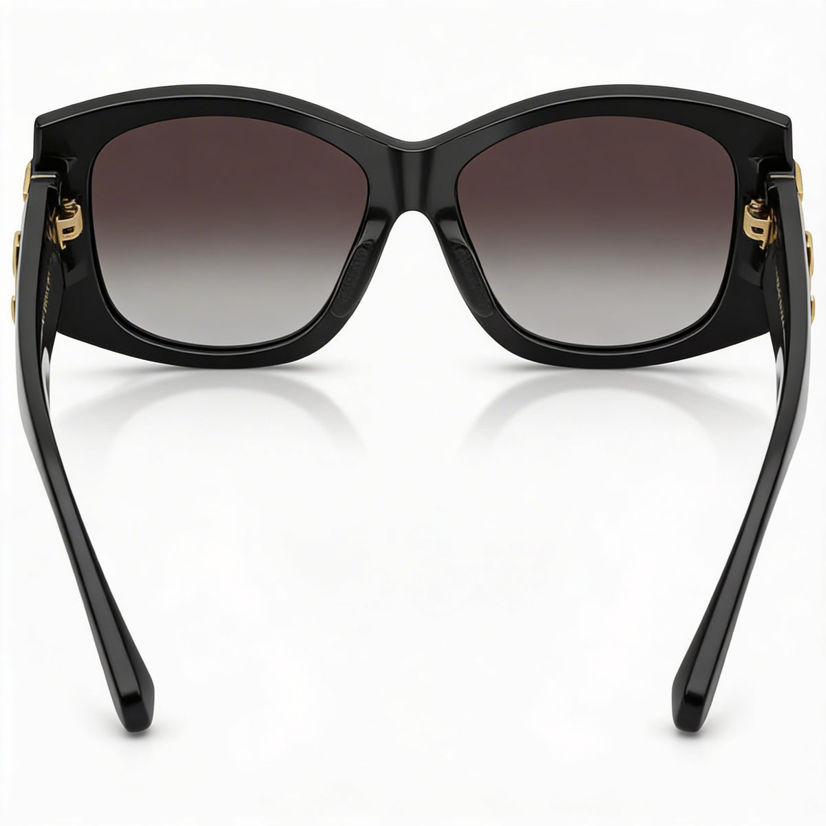 Lentes de Sol Cuadrados Dolce & Gabbana para Mujer, Negros con Degradado Gris, 54mm, Photo 2