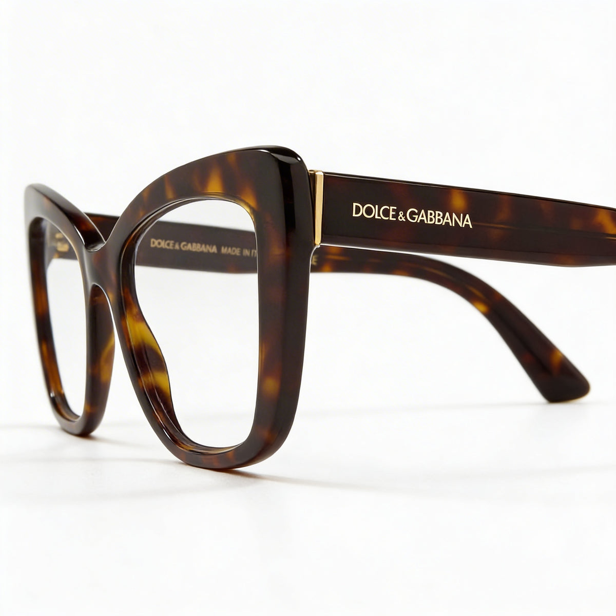 Dolce & Gabbana Dg 3308 Havana Cat Eye Eyeglasses for Women, 53mm, Photo 2