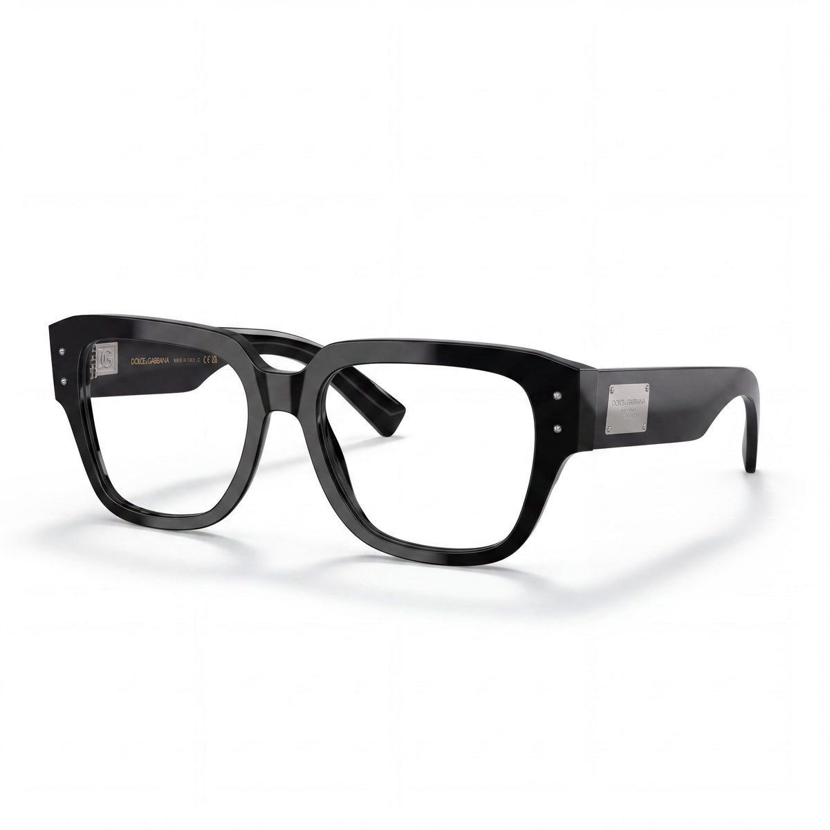 Gafas graduadas cuadradas unisex Dolce & Gabbana DG3405 501 negras, Photo 1