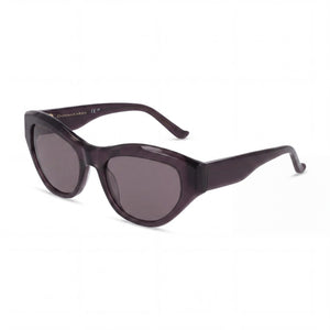 Donna Karan Do517s Black Cat Eye Sunglasses for Women, Solid Smtruee lens