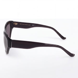 Donna Karan Do517s Cat Eye Sunglasses Women — side view, Non-Polarized Solid Smtruee lens