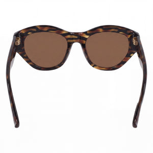 Donna Karan Do517s Cat Eye Sunglasses for Women — interior view, Non-Polarized lens detail