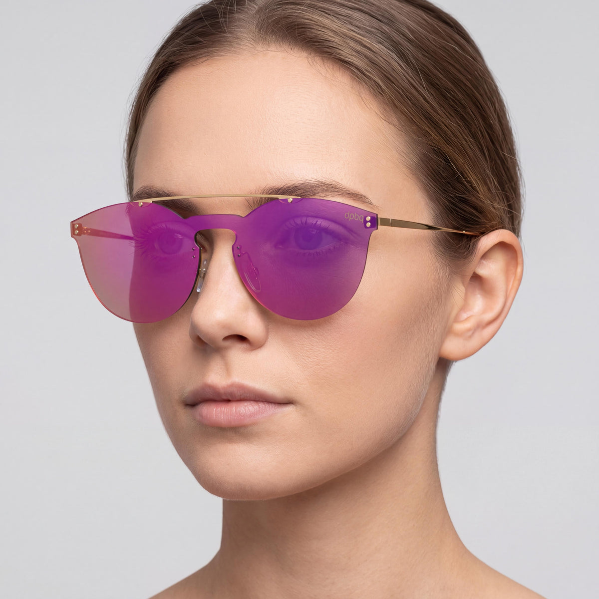 Gafas de sol tipo aviador para mujer DP69 Dps100-074 moradas, 60 mm, Photo 4