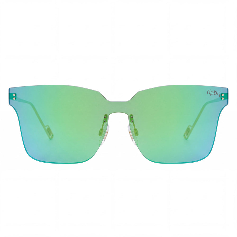 DP69 Square Sunglasses for Women — front view, Composite frame