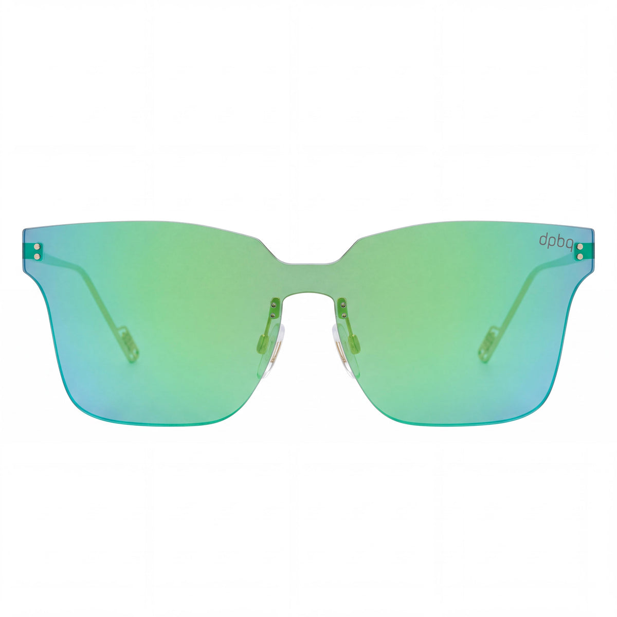 Gafas de sol cuadradas verdes DP69 para mujer, 60 mm, Photo 2