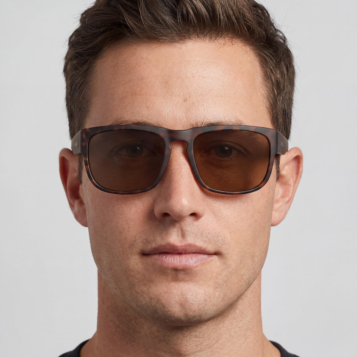 Gafas de sol rectangulares unisex Dragon Alliance Dr Rune Havana, 58 mm, Photo 5
