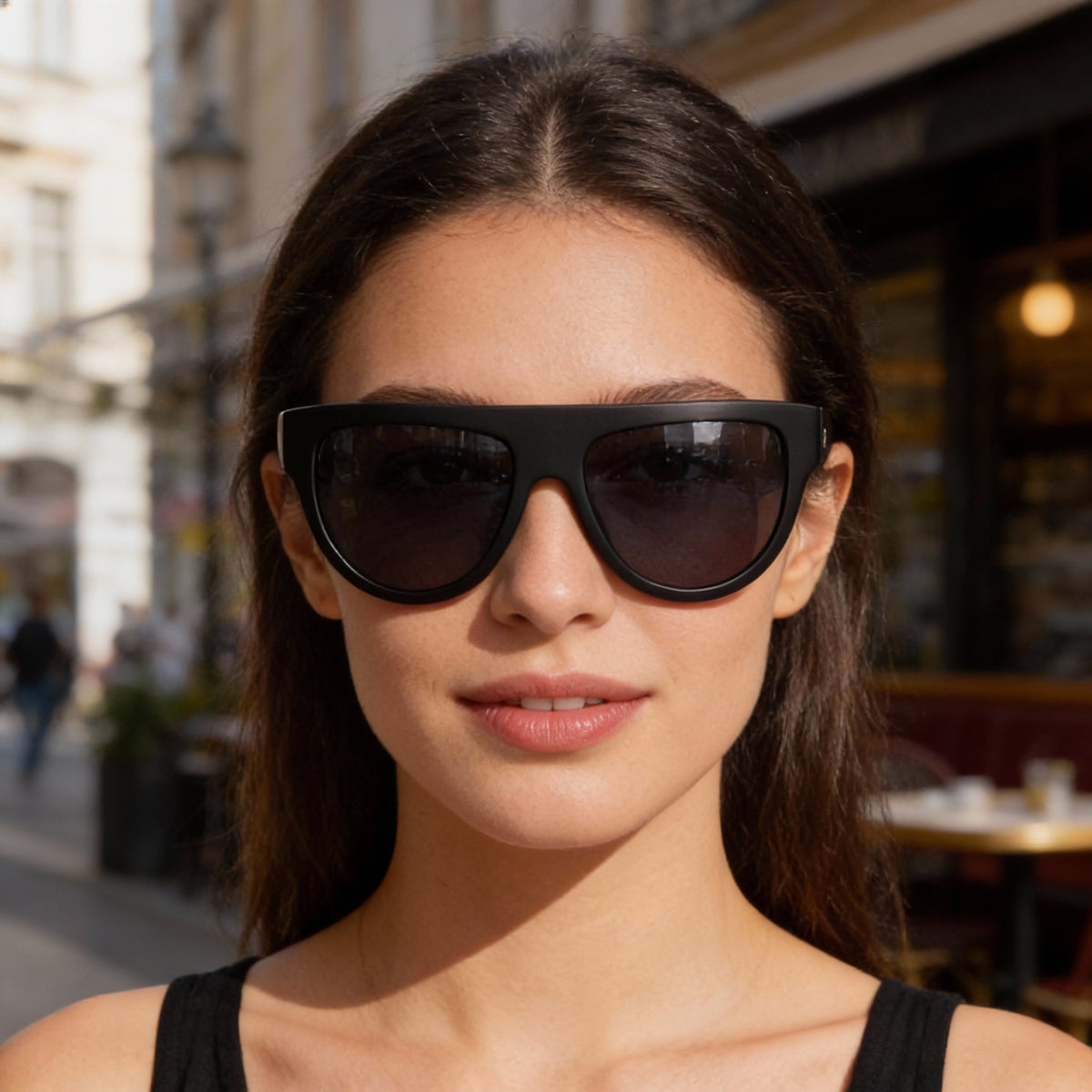 Dragon Alliance Modern Matte Black Rectangle Sunglasses Unisex, 58mm, Photo 5