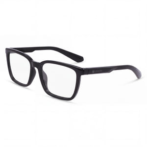 Dragon Dr2046 Shiny Black Rectangle Eyeglasses for Men, Acetate frame