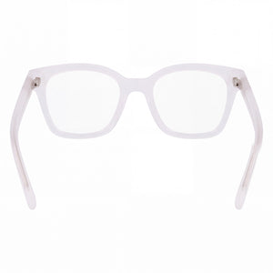 Dragon Dr2054 Square Eyeglasses for Men — interior view, Polycarbonate demo lenses