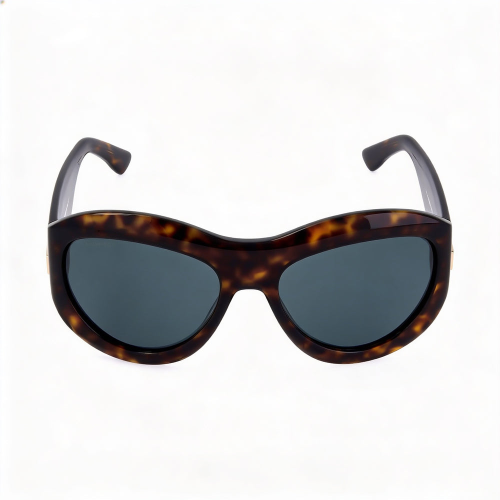 Dsquared2 D2 0072/S Oval Sunglasses Unisex — front view, Plastic frame