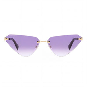 Dsquared2 D2 0108/S Cat Eye Sunglasses for Women — front view, Metal frame