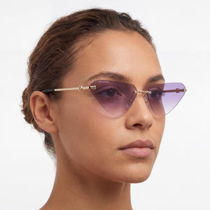 Dsquared2 D2 0108/S Gold Sunglasses Women — lifestyle wear, market mornings and street strolls