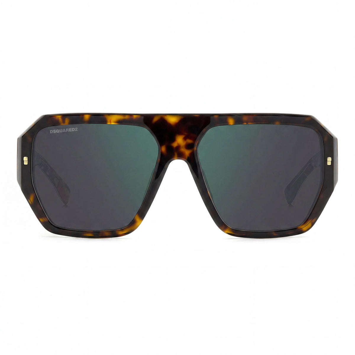 Gafas de sol tipo máscara Dsquared2 con estampado Habana para hombre, 58 mm, Photo 2