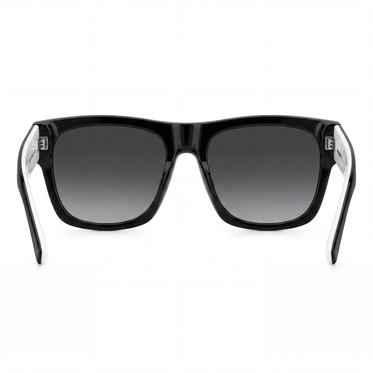Gafas de sol cuadradas unisex Dsquared2 Icon 0004/s en blanco y negro, 55 mm, Photo 3