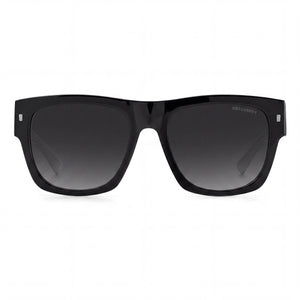 Dsquared2 Icon 0004/s Square Sunglasses Unisex — front view, Acetate frame