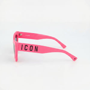 Dsquared2 Icon 0006/S Cat Eye Sunglasses for Women — front view, Acetate frame
