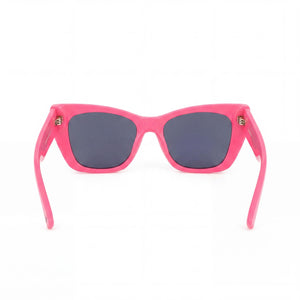 Dsquared2 Icon 0006/S Cat Eye Sunglasses Women — side view, Non-Polarized Black lens