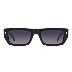 Dsquared2 ICON 0011/S Rectangle Sunglasses for Women — front view, Acetate frame