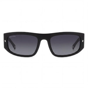 Dsquared2 ICON 0016/S Rectangle Sunglasses for Men — front view, Acetate frame