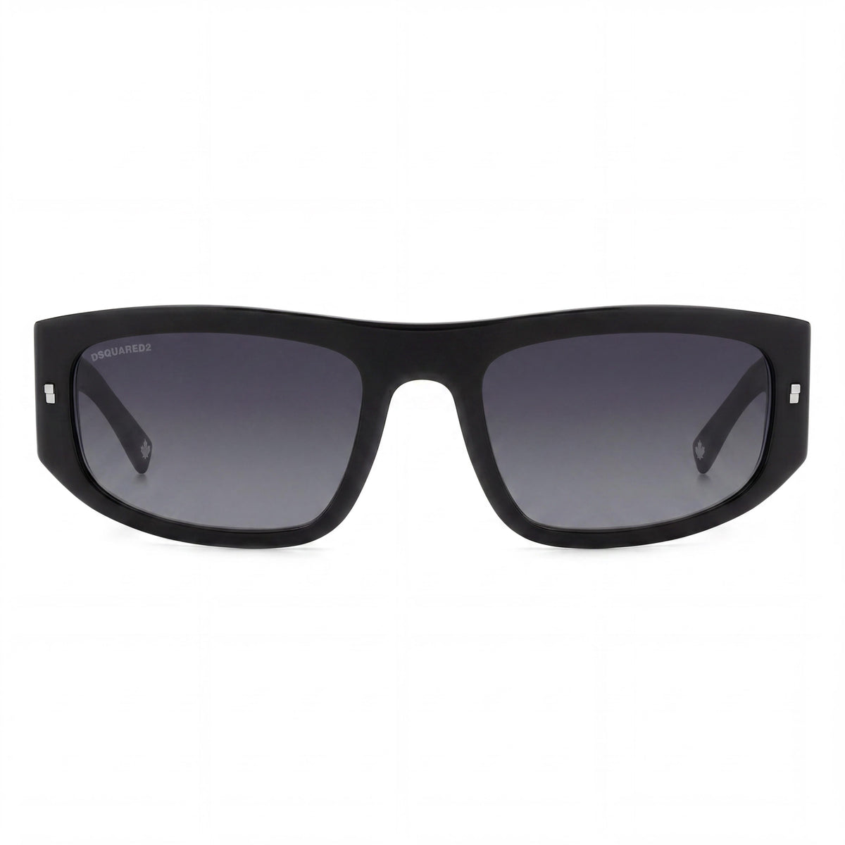 Dsquared2 ICON 0016/S Black Rectangle Sunglasses for Men, 57mm, Photo 2